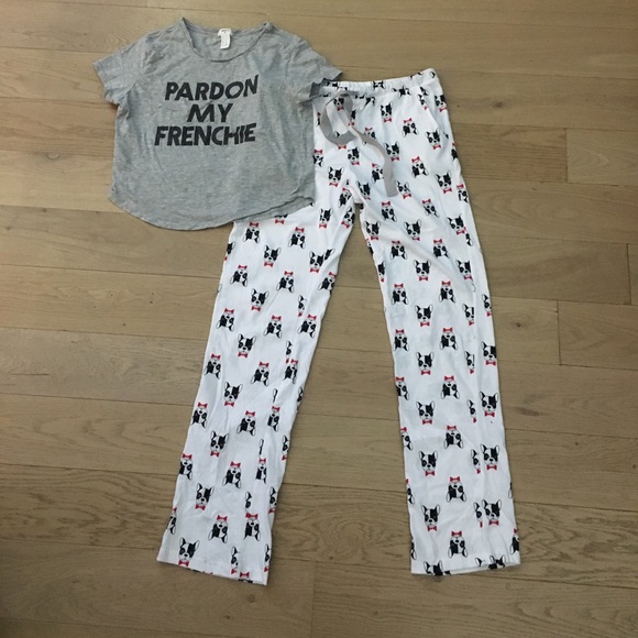 french bulldog pajamas forever 21
